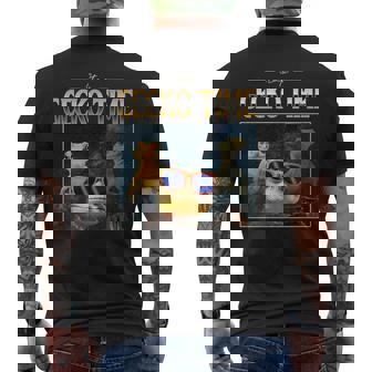 Gecko Time Gecko Lizard Meme And Gargoyle Geckos Premium Men's Back Print T-Shirt - Monsterry