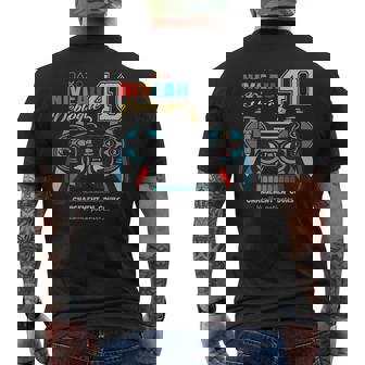 Geek 40 Ans Homme Gamer Humour Joueur Jeuxidéos T-shirt imprimé au dos - Cadeauxyz