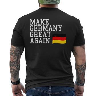 Make Germany Great Again Classic Germany T-Shirt mit Rückendruck - Geschenkecke