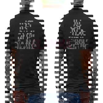 Glamma For Grandmothers Just Call Me Glamma Men's T-shirt Back Print - Monsterry