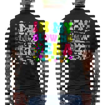 In My Glowing Era Retro Colorful Quote Group Team Tie Dye Men's T-shirt Back Print - Monsterry