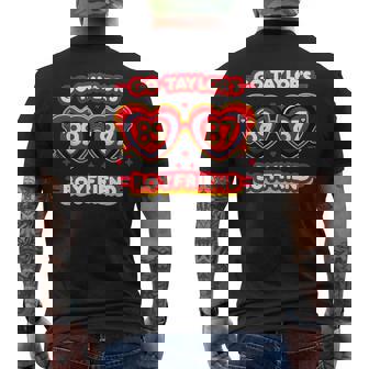 Go Boyfriend Football Fans Men's T-shirt Back Print - Seseable