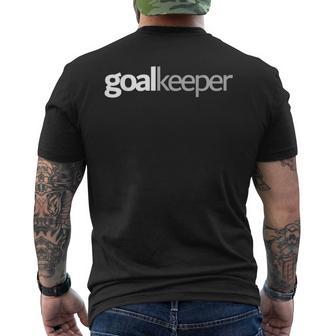 Goalkeeper For Goalkeeper T-Shirt mit Rückendruck - Geschenkecke