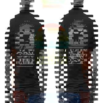 Golden Daddy Father's Day Golden Retriever Dad Camiseta Hombre Estampado Espalda - Regaloses