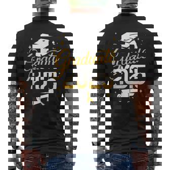 Graduate 2025 For Class Of 2025 Graduation Men's T-shirt Back Print - Seseable
