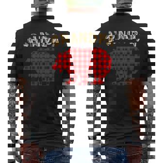 GRANDPA BEAR Family Pajamas Matching Christmas Pajama PJs Men's Back Print T-Shirt - Monsterry