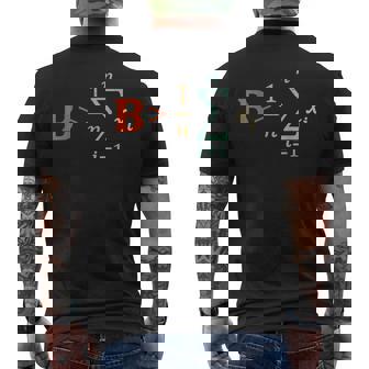Be Greater Than Average Math Teacher Nerd T-Shirt Men's Back Print T-Shirt - Monsterry