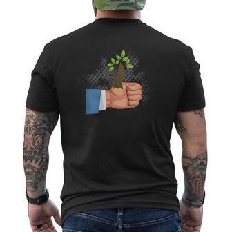 Green Thumb Hobby Gardener Gardening Gardening T-Shirt mit Rückendruck - Geschenkecke