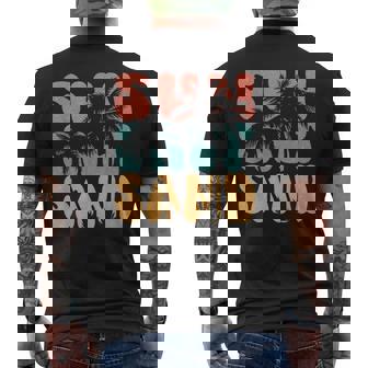 Groovy Sun Salt Sand Summer Vacation Men's Back Print T-Shirt - Monsterry