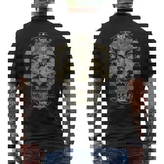 Grunge Crâne Psychédéliqueintage T-shirt imprimé au dos - Cadeauxyz