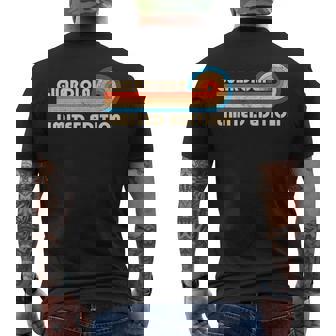 Guardiola Surname Retrointage 80S 90S Birthday Reunion Camiseta Hombre Estampado Espalda - Regaloses
