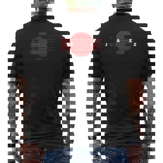 Guitare Amateur De Musique Jazz T-shirt imprimé au dos - Cadeauxyz