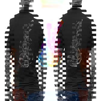Guitare Électrique Musicien Guitare T-shirt imprimé au dos - Cadeauxyz