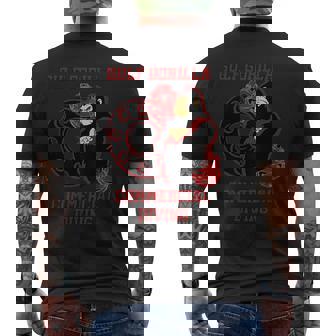 Gulf Gorilla Commercial Diving Men's Back Print T-Shirt - Monsterry