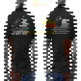 Gulf Of Mexico Forever Mexican Souvenir Mexican Gulf Men's T-shirt Back Print | Mazezy