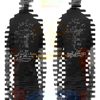 Gulf Of Mexico Foxtrots Deltas Tangos Gulf Of Mexico Turtle Men's T-shirt Back Print | Mazezy