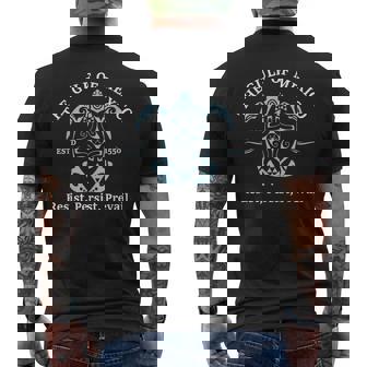 The Gulf Of Mexico Resist Persist Prevail Men's T-shirt Back Print - Seseable