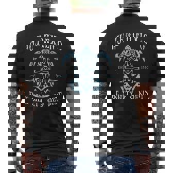 Gulf Of Mexico Be Salty And Resist Men's T-shirt Back Print | Mazezy