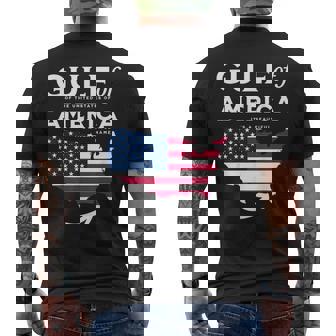 Gulf Of Us America Men's T-shirt Back Print - Thegiftio