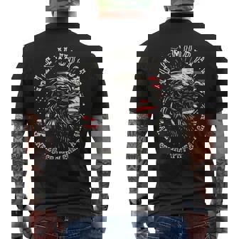 Gulf Of Usa America Gulf Of 'Merica Patriotic Flag Men's T-shirt Back Print | Mazezy