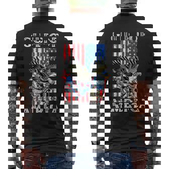 Gulf Of Usa America Mexico Gulf Est 2025 Us American Flag Men's T-shirt Back Print - Thegiftio