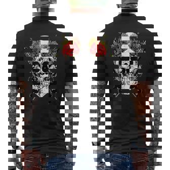 Guns Skull & Roses Peace Time 2Nd Enmienda Camiseta Hombre Estampado Espalda - Regaloses
