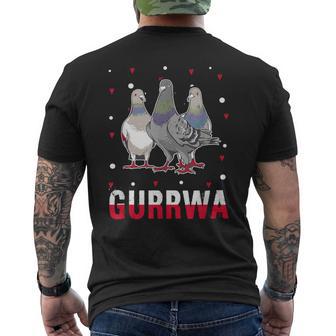 Gurrwa Dove Polska Kurwa For Proud Poland T-Shirt mit Rückendruck - Geschenkecke