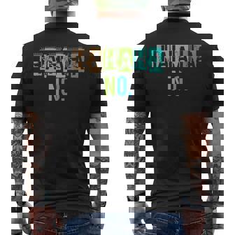 Haha No Humoristique Pour Homme Sarcastique T-shirt imprimé au dos - Cadeauxyz