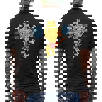 Halterofilia Deporte Fuerza Levantamnieto Pesas Camiseta Hombre Estampado Espalda - Regaloses