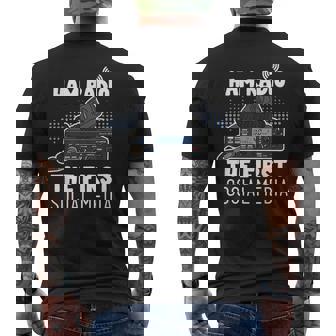 Ham Radio El Operador Original De Radioaficionado De Las Camiseta Hombre Estampado Espalda - Regaloses