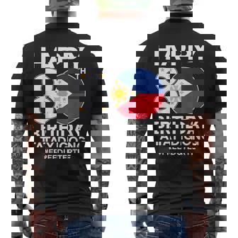 Happy 80Th Birthday Tatay Digong Duterte Prrd Free Duterte Men's T-shirt Back Print | Mazezy