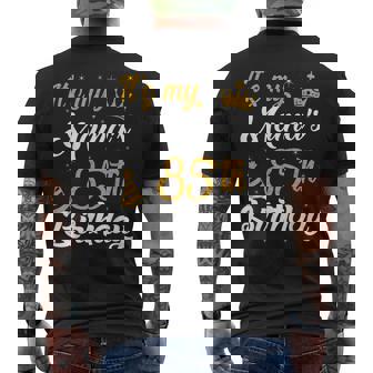 Happy It's My Mama's 85Th Birthday 1940 85 Years Old Men's T-shirt Back Print | Seseable UK