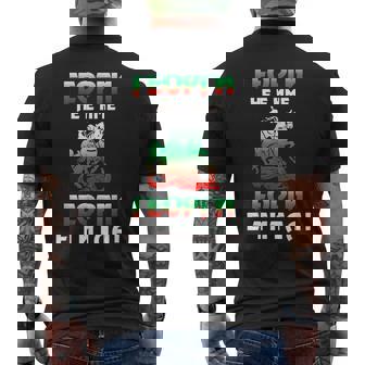 Happy Name Day Georgi Natonal Holiday Men's Back Print T-Shirt - Monsterry