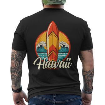 Hawaii Surfing Outfit Aloha Surfboard Retrointage Beach T-Shirt mit Rückendruck - Geschenkecke