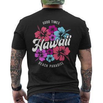 Hawaii Waikiki Surfing T-Shirt mit Rückendruck - Geschenkecke