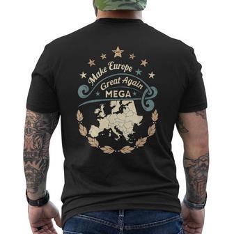 Haz Que Europauelva A Ser Grande Mega Patriotic Pro Europe Camiseta Hombre Estampado Espalda - Regaloses