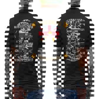 HELLS ANGLERS UK English Irish Fishermen Great Print Men's Back Print T-Shirt - Monsterry