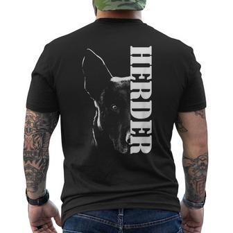 Herder Dutch Shepherd Hollandse Herdershond T-Shirt mit Rückendruck - Geschenkecke