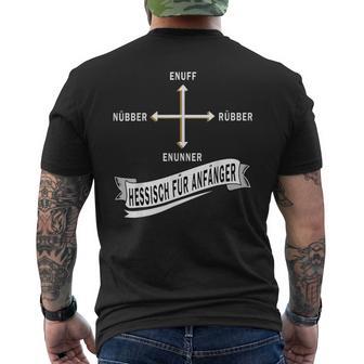 Hessian For Beginners T-Shirt mit Rückendruck - Geschenkecke