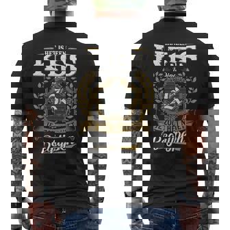Het Is Een Kiss Ding Je Zou Het Niet Begrijpen Kiss Naam T-Shirt mit Rückendruck - Seseable
