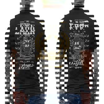 Het Is Een Leather Ding Je Zou Het Niet Begrijpen Leather Naam T-Shirt mit Rückendruck - Seseable