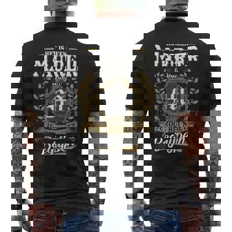 Het Is Een Maurer Ding Je Zou Het Niet Begrijpen Maurer Naam T-Shirt mit Rückendruck - Seseable