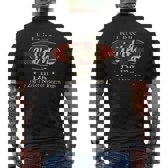 Het Is Een Wolf Ding Je Zou Het Niet Begrijpen T-Shirt mit Rückendruck - Seseable