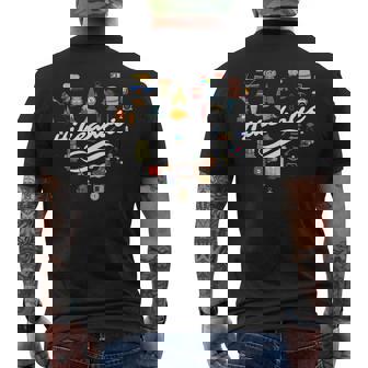 Hikaholic Hiker Nature Hiking Lover Cita Al Aire Libre Camiseta Hombre Estampado Espalda - Regaloses