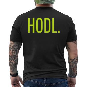 Hodl T-Shirt mit Rückendruck - Geschenkecke