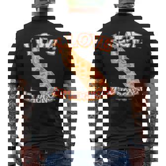 Hognose Snake T Shirt For Pet Western Hoggy Reptiles Men's Back Print T-Shirt - Monsterry