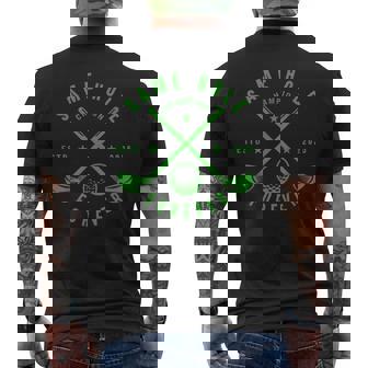 Same Hole Forever Golf Bachelor Party Bachelorette 2025 Men's T-shirt Back Print - Monsterry
