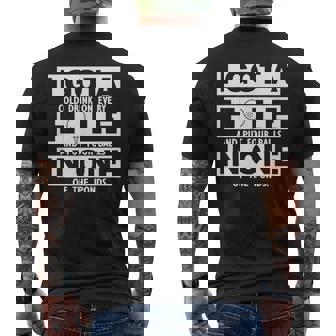 Hole In One Great For Men Dads And Brothers Men's T-shirt Back Print - Thegiftio