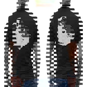 And Holland Mini Lop Rabbit Bunny Cute Men's Back Print T-Shirt - Monsterry