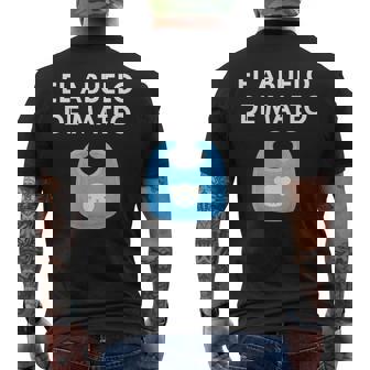 Hombre Abuelo De Mateo Diseño Individual Nieto Niño Bebé Camiseta Hombre Estampado Espalda - Regaloses